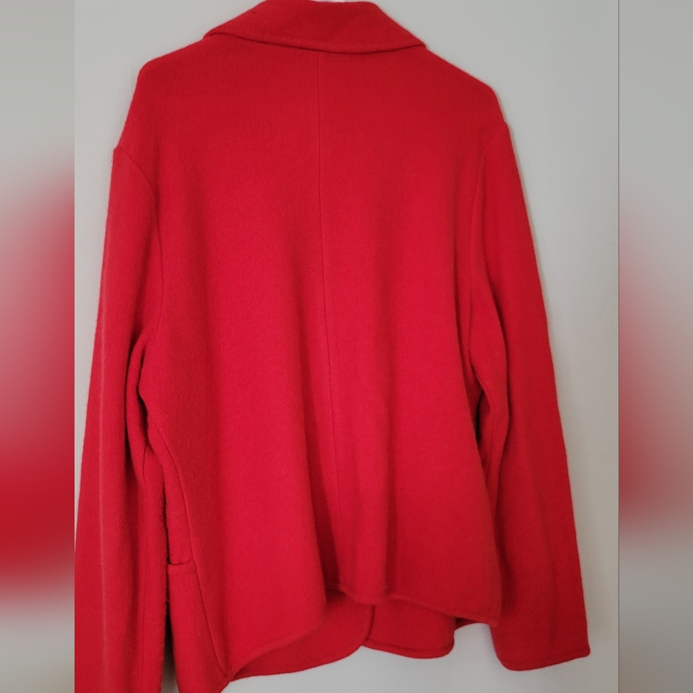 Pendleton Plus 100% Lambs Wool Button Coat Xl Wom… - image 5